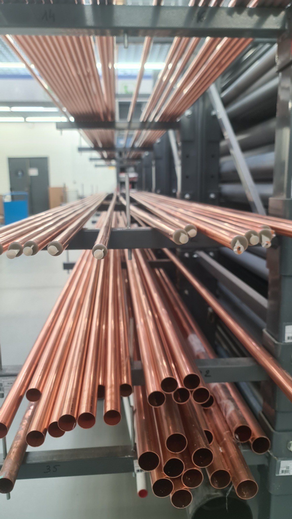 Tubes en cuivre utilisés par BSA Concept